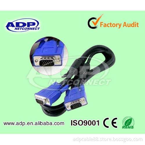 High Quality VGA Cable for Monitor Computer HDTV